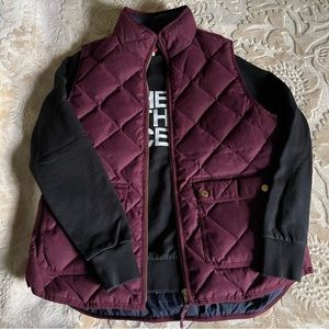 LIKE NEW! J. Crew Quilted Down Vest